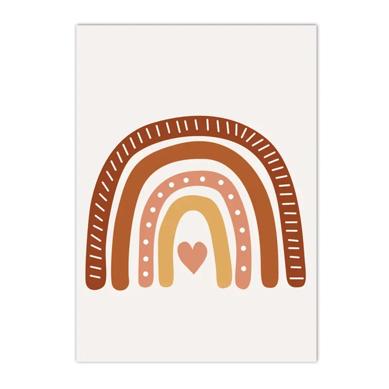 Cuadro Infantil en Lienzo – Arcoíris y Nubes | Tamaño Compacto para Habitaciones InfantilesCuadrosHome & Garden > Decor > Artwork > Posters, Prints, & Visual Artwork > Posters