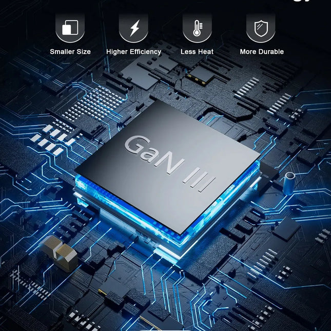 Adaptador de viaje universal GaN 120 W con 3 USB-C, 1 USB-A y toma AC (EU/UK/US/AUS)RegletasElectronics > Electronics Accessories > Power > Power Adapters & Chargers