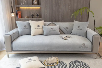 Cubiertas individuales para sofá con bordado Love Home