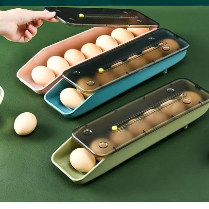 Stackable egg boxes