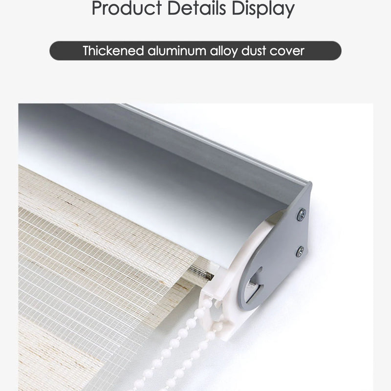 Estor enrollable de cebra de doble capaPersianas