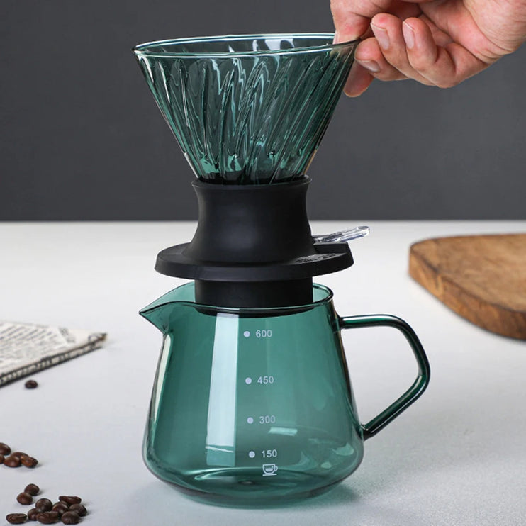 Glass Immersion Drip Coffee Machine