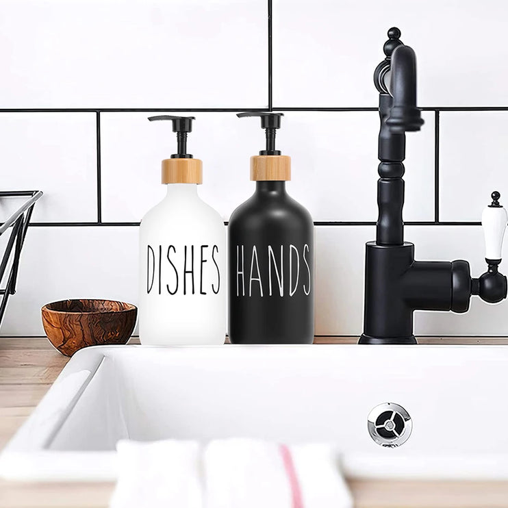 Soap dispenser set