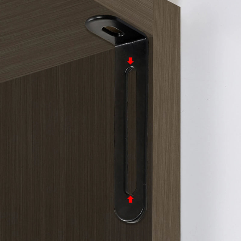 Juego de 4 soportes angulares ajustables en forma de LSoportesHardware > Hardware Accessories > Brackets & Reinforcement Braces