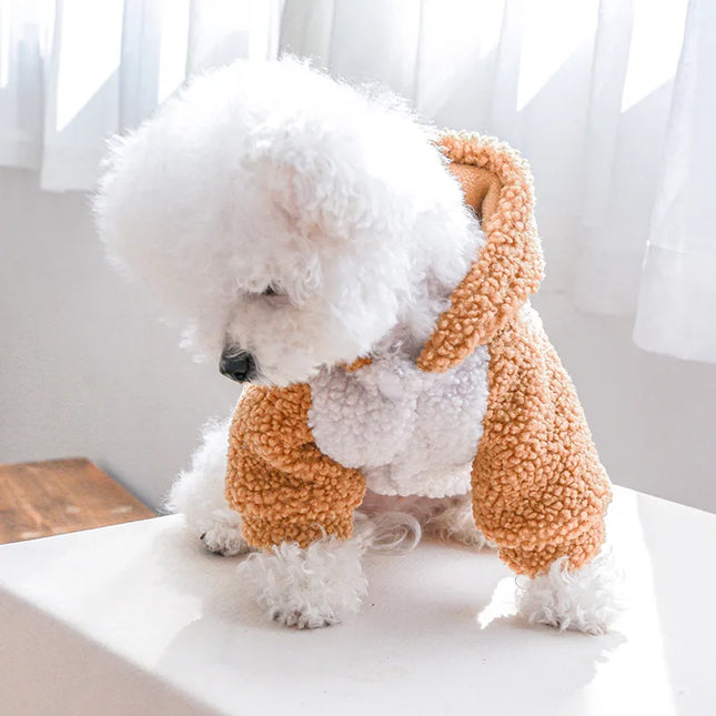 Chaqueta de invierno para mascotas de hasta 7.5kg