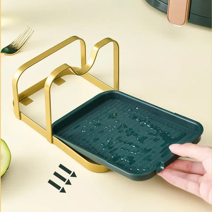 Multi-purpose holder with removable tray for kitchen utensils