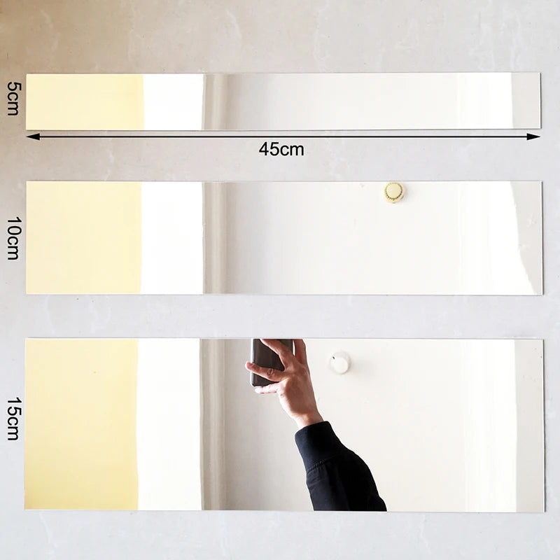 Tiras de espejo 3D acrílicas para decoraciónEspejosHome & Garden > Decor > Mirrors