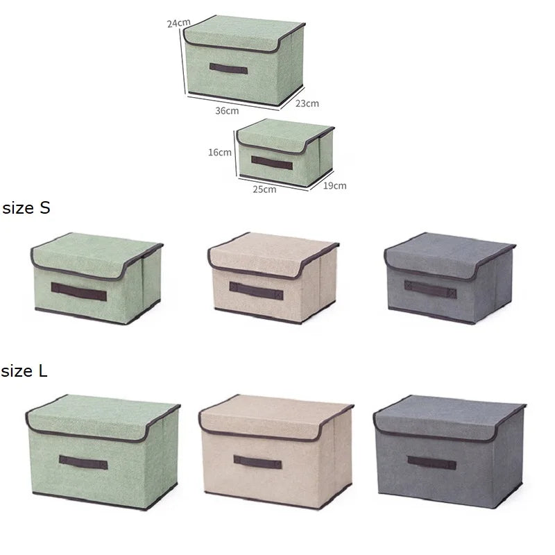 Caja de almacenamiento de tela no tejida plegableCajasHome & Garden > Household Supplies > Storage & Organization > Household Storage Containers