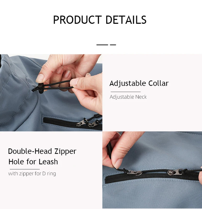 Chaqueta impermeable para perros grandes con forro de lanaRopaAnimals & Pet Supplies > Pet Supplies > Pet Apparel > Pet Coats