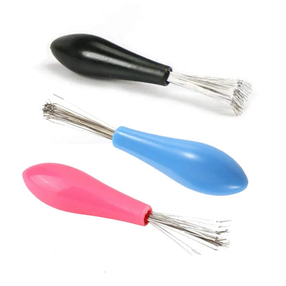 Brosse nettoyante pour cheveux avec poignée