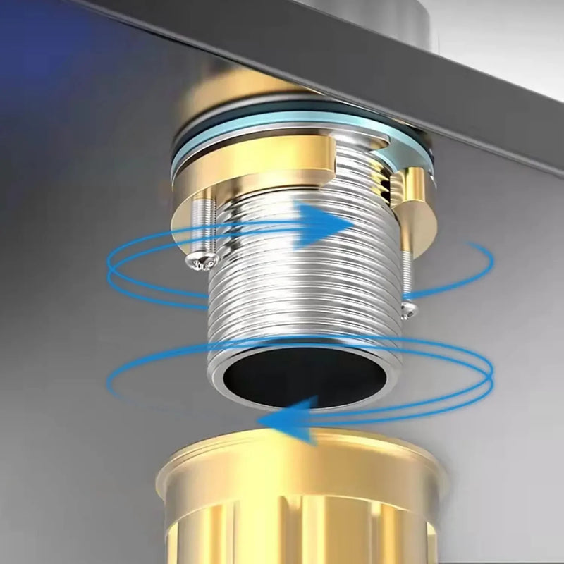 Kit de fijación para grifo con tuerca tipo C · Arandela y soporte anti-aflojamiento para lavabo y cocinaAdaptadoresHardware > Plumbing > Plumbing Fixture Hardware & Parts > Faucet Accessories