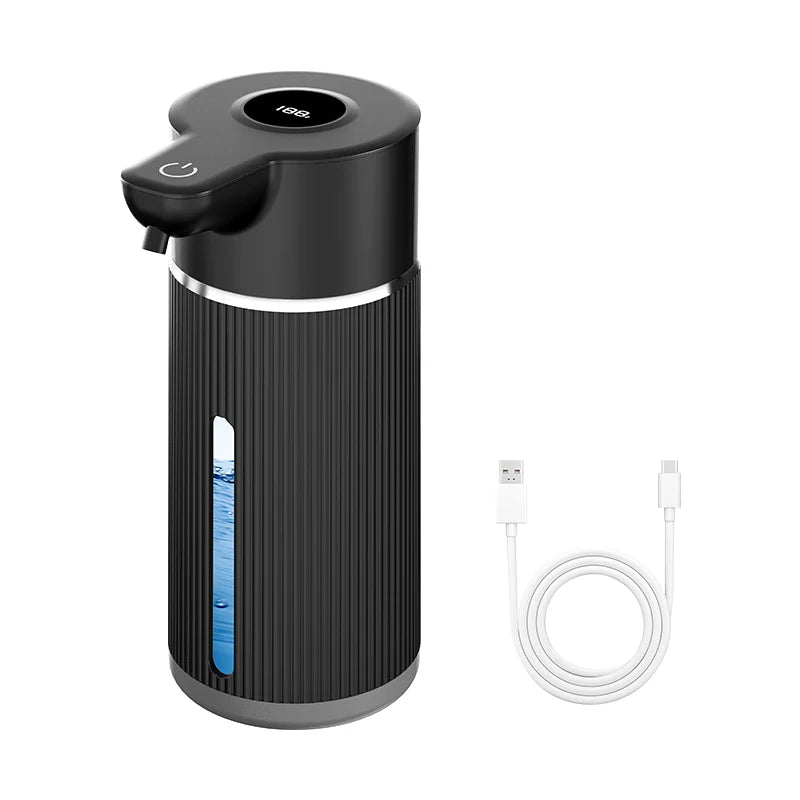 Dispensador automático de jabón espumoso – sensor infrarrojo, 420 ml, USB, 4 modos, IPX6DispensadoresHome & Garden > Bathroom Accessories > Soap & Lotion Dispensers