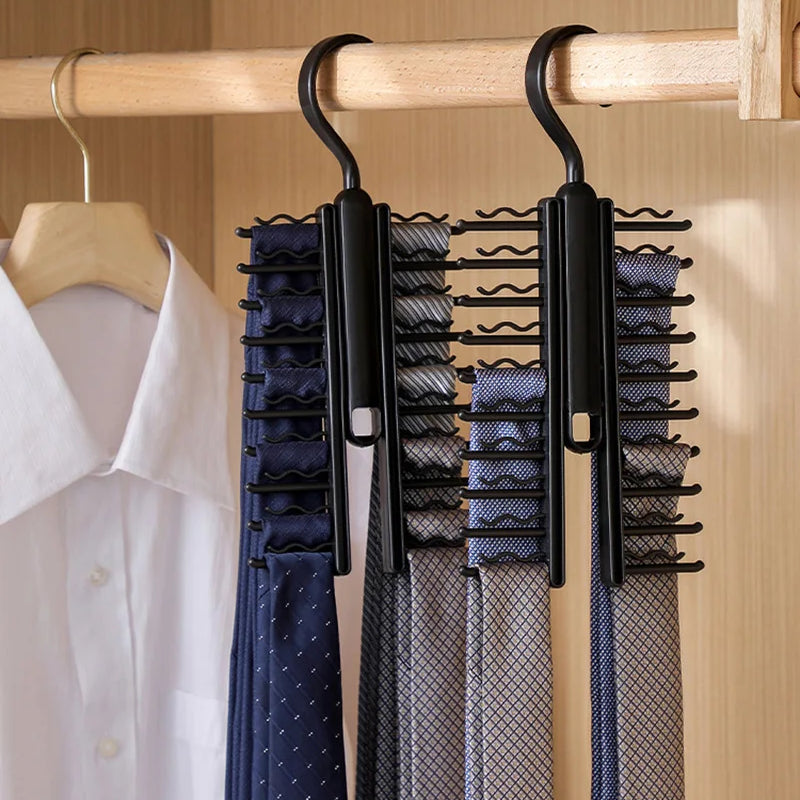 Percha con clip de almacenamiento de corbatas giratorio 360 gradosPerchasHome & Garden > Household Supplies > Storage & Organization > Clothing & Closet Storage > Closet Organizers & Garment Racks > Closet Organizers