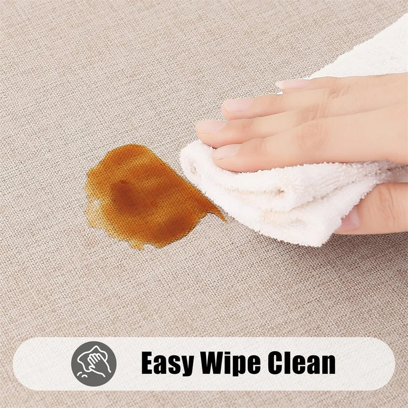 Mantel rectangular de lino sintético impermeableMantelesHome & Garden > Linens & Bedding > Table Linens > Tablecloths