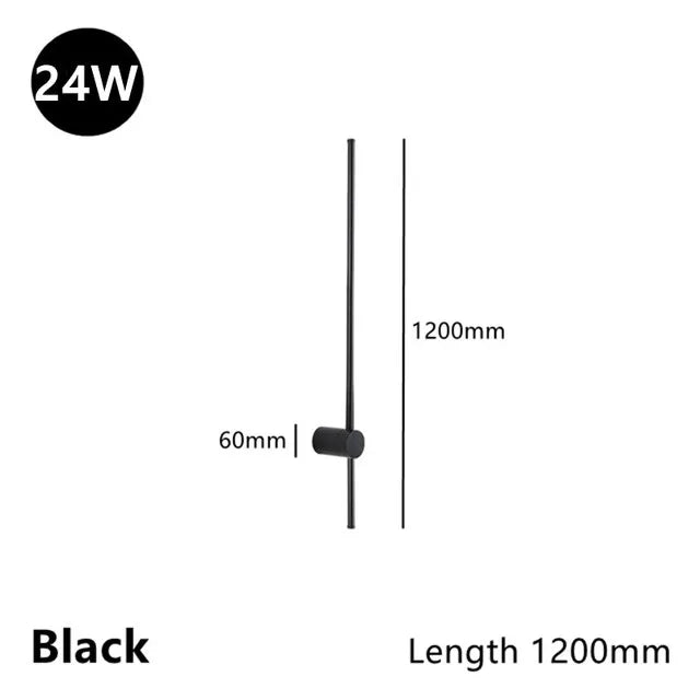 Lámpara de pared giratoria LED minimalistaLámparas de paredHome & Garden > Lighting > Lighting Fixtures > Wall Light Fixtures