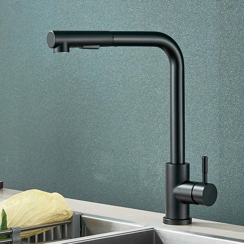 Grifo de cocina extraíble con regulador de chorroGrifosHardware > Plumbing > Plumbing Fixtures > Faucets > Kitchen Sink Faucets
