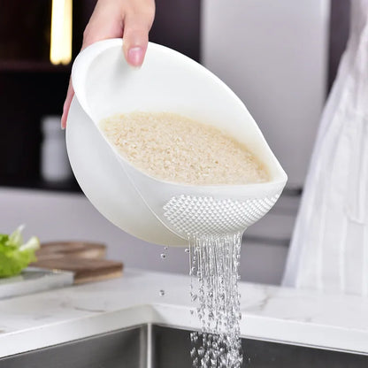 Colador de plástico para arroz