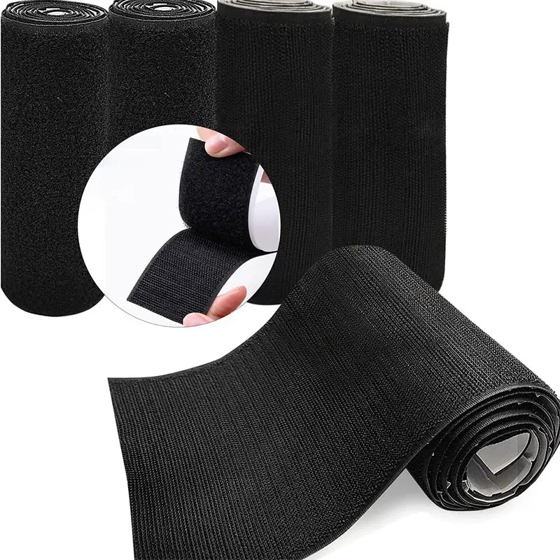 Cinta autoadhesiva de velcro doble cara, 1 mCintasArts & Entertainment > Hobbies & Creative Arts > Arts & Crafts > Art & Crafting Materials > Craft Fasteners & Closures > Hook and Loop Fasteners > Self-Adhesive Hook & Loop Fasteners