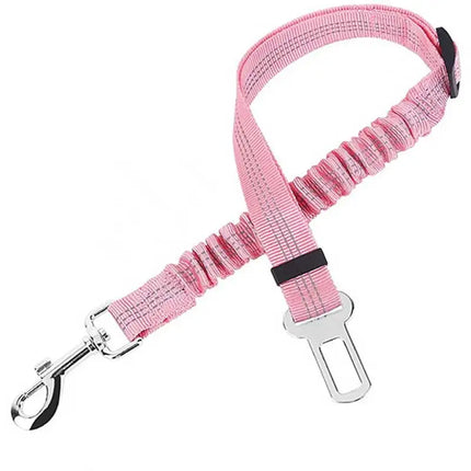 Ceinture de sécurité élastique réglable pour animaux de compagnie