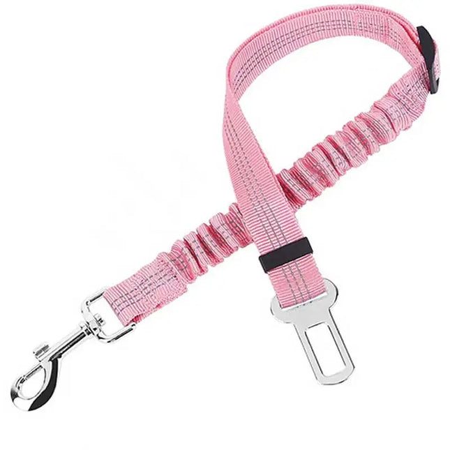 Ceinture de sécurité élastique réglable pour animaux de compagnie