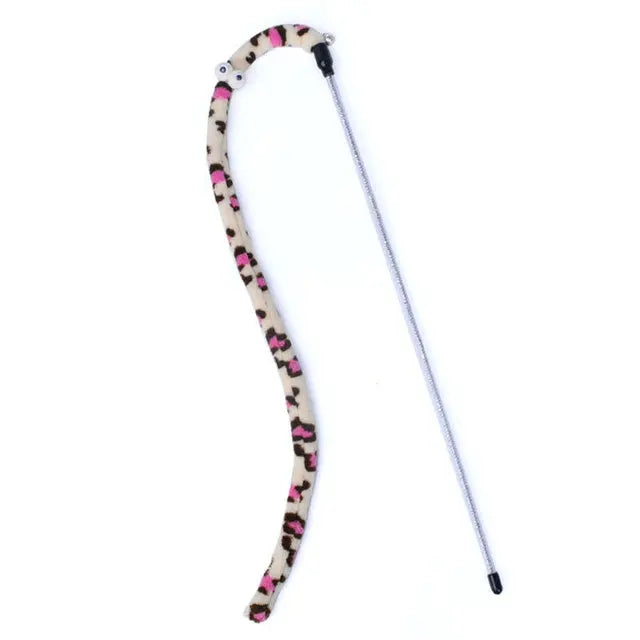 Varita de colores con cascabel con forma de gusanoJuguetesAnimals & Pet Supplies > Pet Supplies > Cat Supplies > Cat Toys > Feathers & Teasers