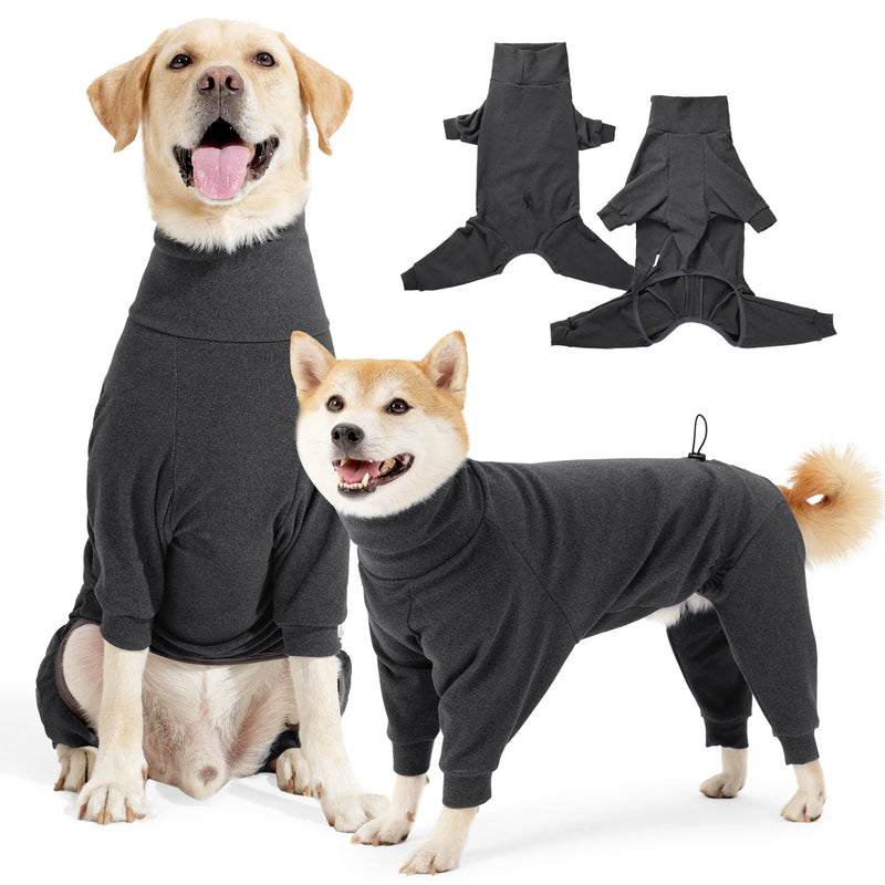 Forro polar térmico y cortavientos con cuello alto para perrosRopaAnimals & Pet Supplies > Pet Supplies > Pet Apparel