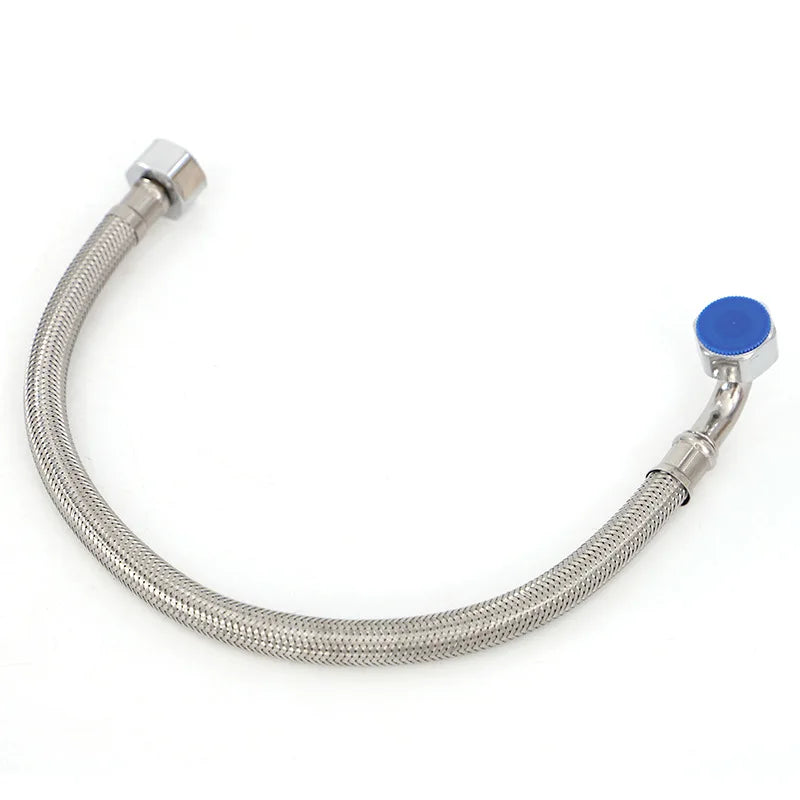 Manguera flexible de acero inoxidable 304 con válvula de ángulo a 90° – Accesorio para inodoro, baño y fontaneríaManguerasHardware > Plumbing > Plumbing Hoses & Supply Lines