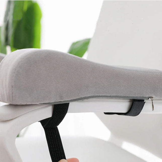 Memory foam chair armrest pad