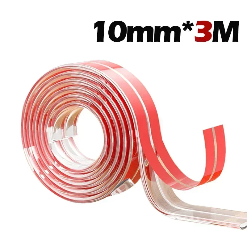 Cinta transparente anti golpes en forma de LProtectores para muebles