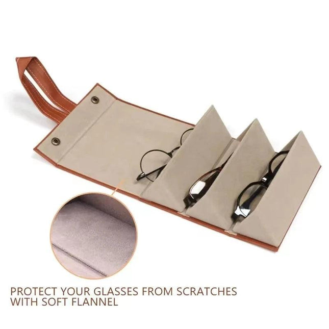 Foldable and Portable Wall Sunglasses Case