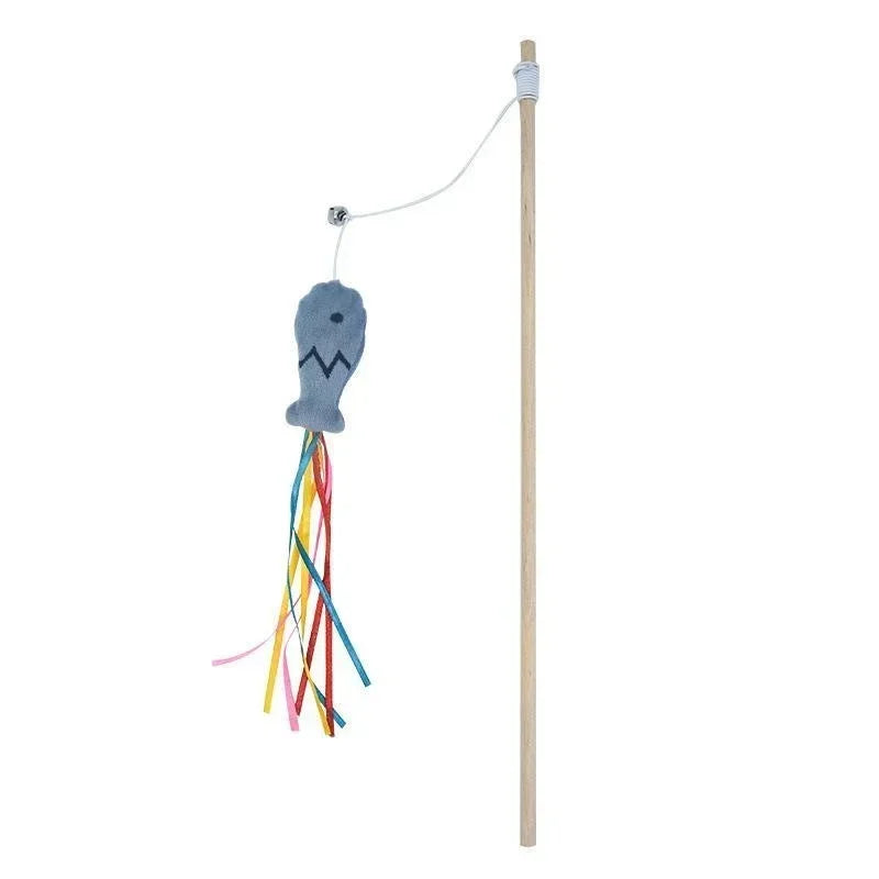 Varita con cuerda elástica con cascabelJuguetesAnimals & Pet Supplies > Pet Supplies > Cat Supplies > Cat Toys > Wands