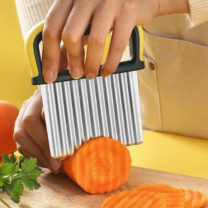 Cortador de patatas y verduras onduladasCortadoresHome & Garden > Kitchen & Dining > Kitchen Tools & Utensils > Kitchen Slicers