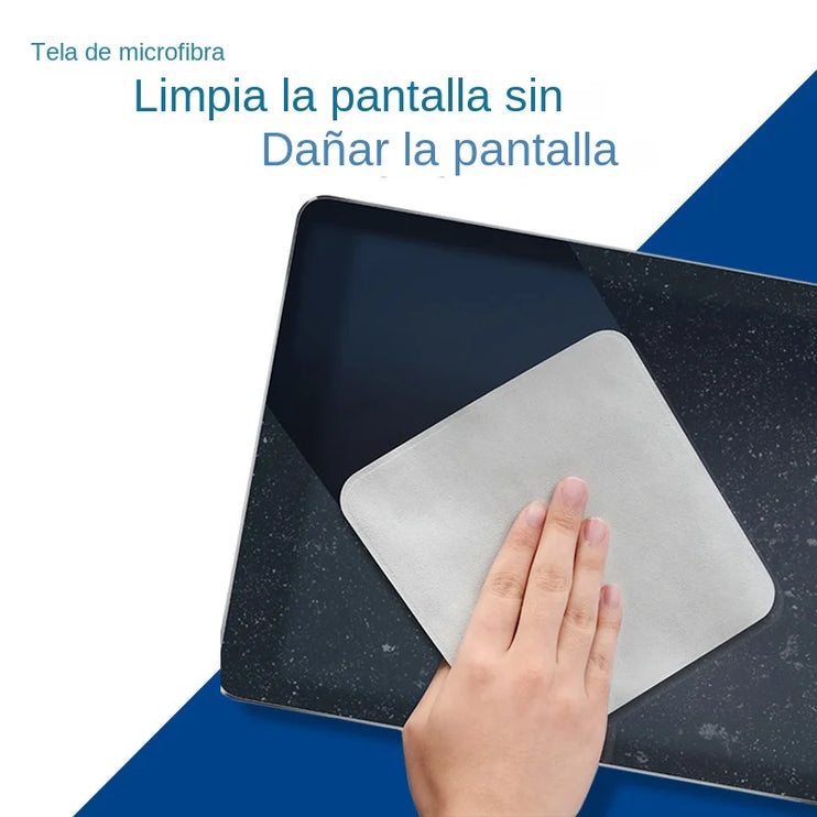 Paño de limpieza de microfibra ultrafina para pantallas y lentes