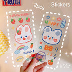 2x Kawaii Stickers