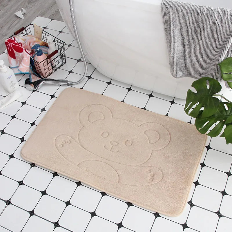 Alfombrilla de baño con estampado de ososAlfombrasHome & Garden > Bathroom Accessories > Bath Mats & Rugs