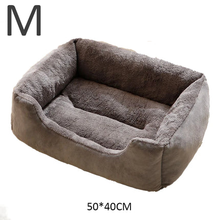 Square pet bed