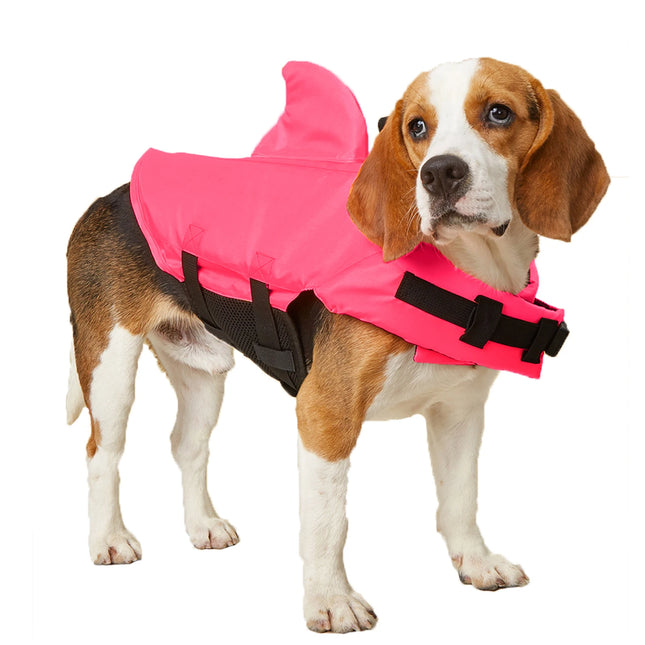 Gilet de sauvetage en aileron de requin pour chien