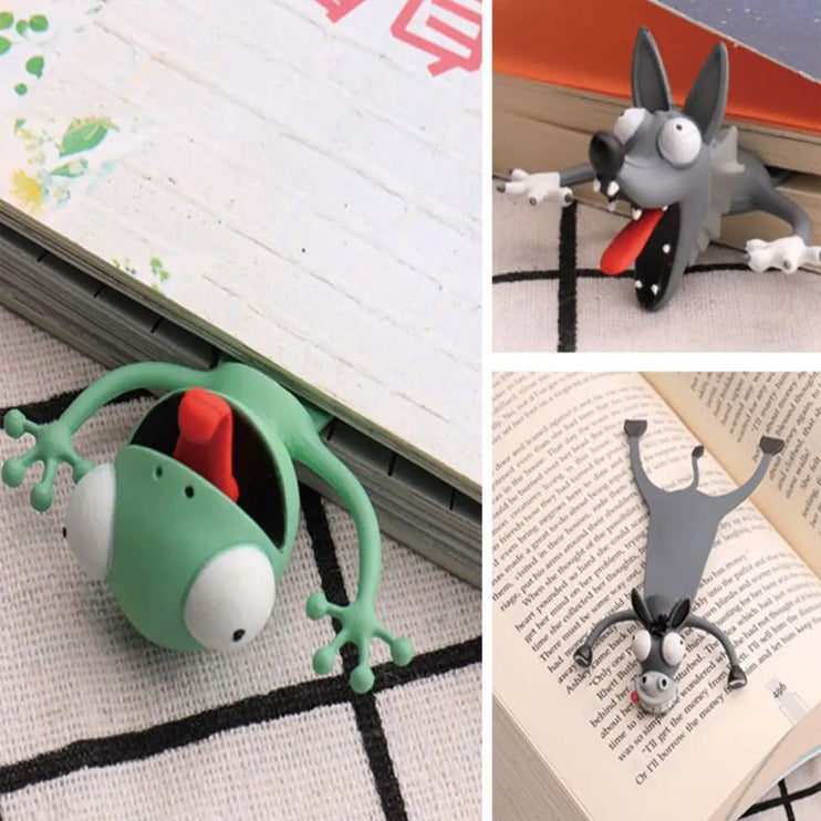 3D Cartoon Animal Bookmark