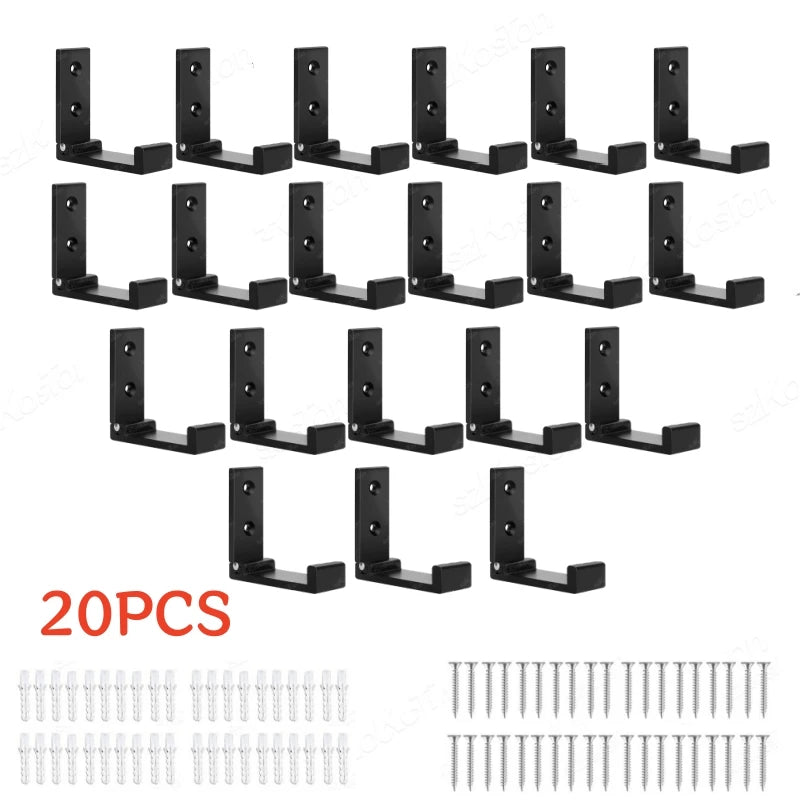 Ganchos plegables de pared de aluminioColgadoresHome & Garden > Household Supplies > Storage & Organization > Storage Hooks & Racks > Utility Hooks