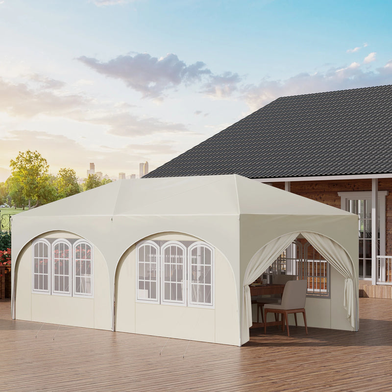 Carpa plegable 3x6 m con 6 paredes laterales, impermeable y con protección UVCarpasHome & Garden > Lawn & Garden > Outdoor Living > Outdoor Structures > Canopies & Gazebos > Canopies