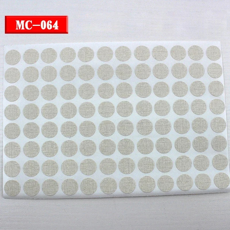 Cubiertas adhesivas para tornillos de madera pack 96 unidades 15mmProtectores para muebles