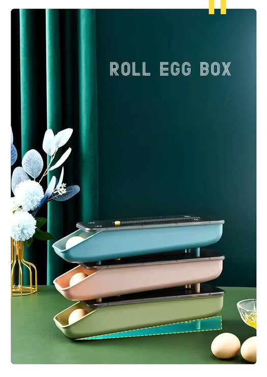 Stackable egg boxes