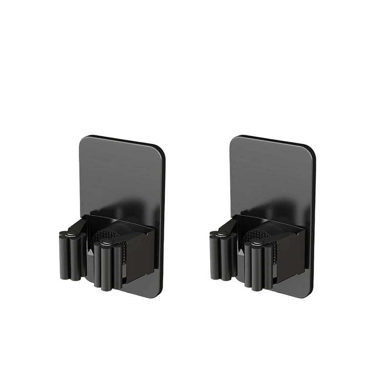 Soporte de acero inoxidable para mopas montado en paredSoportesHome & Garden > Household Supplies > Storage & Organization > Storage Hooks & Racks