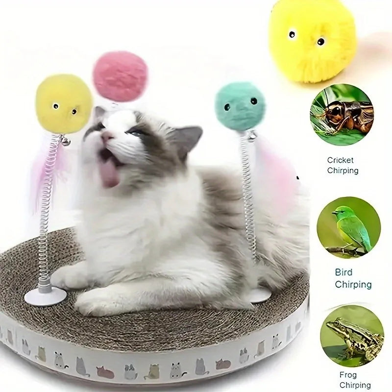 Juguete interactivo de peluche con catnip y sonido para gatosJuguetesAnimals & Pet Supplies > Pet Supplies > Cat Supplies > Cat Toys