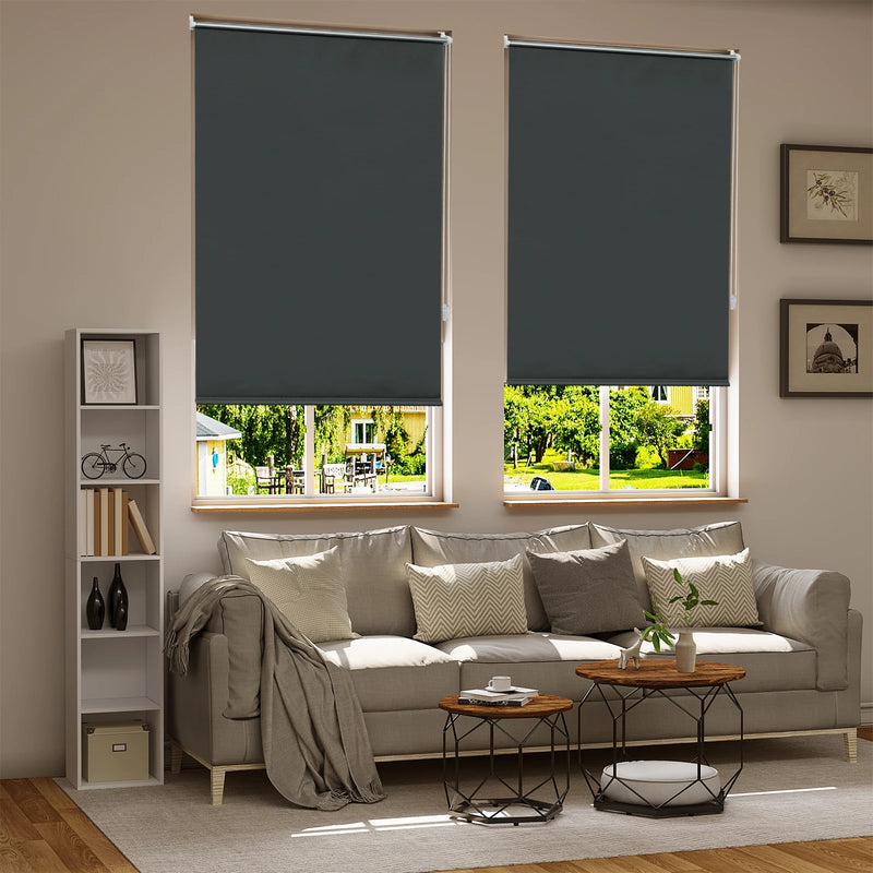 Estor enrollable opaco sin taladrar, térmico y con protección solarEstoresHome & Garden > Decor > Window Treatments > Window Blinds & Shades > Shades