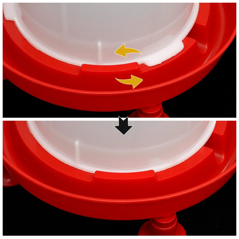 Bebedero automatico para aves de corralComederos