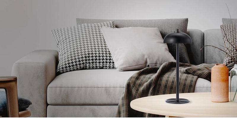 Lámpara de mesa táctil inalámbrica recargable por USB-CLámparas de mesa