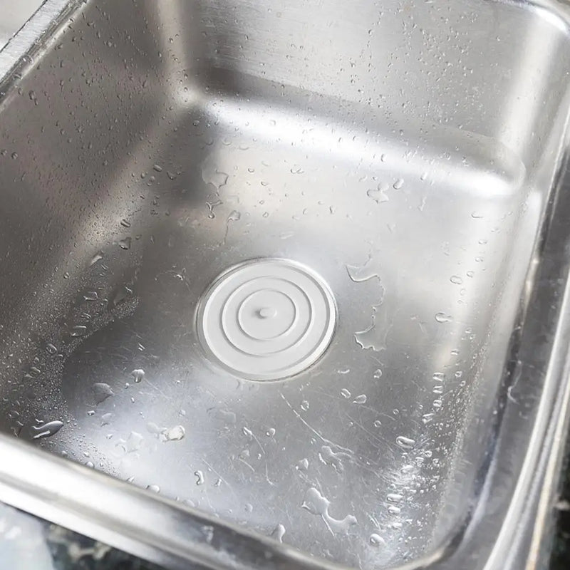 Tapón de silicona para desagües sellado eficaz en cocinas