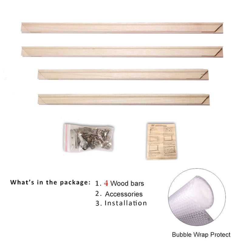 Marco para impresiones en lienzo de madera de 65cm a 95cmMarcosHome & Garden > Decor > Picture Frames