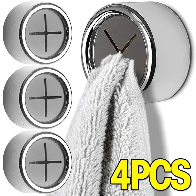 Clips porta toallas adhesivos de pared · Soporte para baño y cocinaColgadoresHome & Garden > Bathroom Accessories > Towel Racks & Holders > Towel Holders